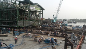 LOAD OUT, TRANSPORTATION, AND SKIDDING INTO POSITION OF CPF 1, 2    & 3 FOR DAEWOO NIG. LTD. AND SPDC. 2014