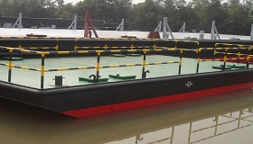FABRICATION OF MUSTERING AND GENERATOR BARGES FOR DAEWOO NIG. LTD. 2013