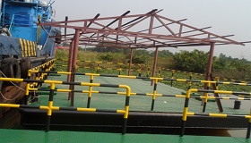 FABRICATION OF MUSTERING AND GENERATOR BARGES FOR DAEWOO NIG. LTD. 2013
